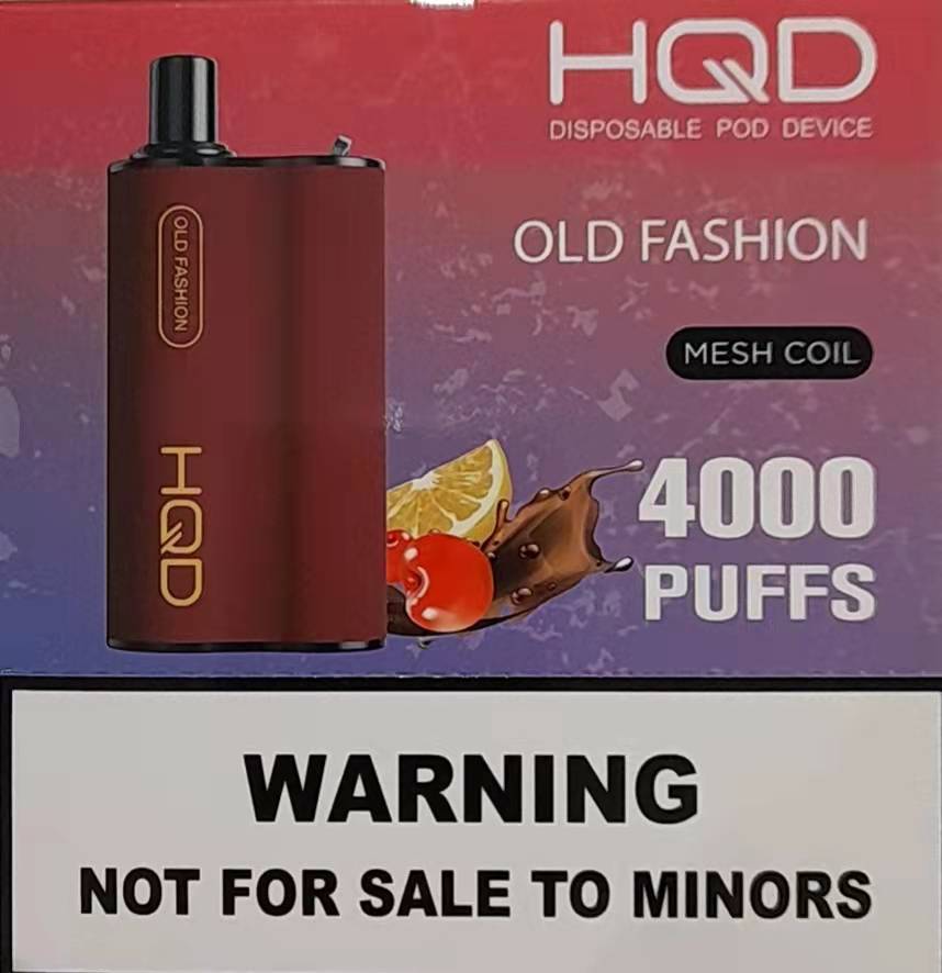 HQD Box 4000 puffs - Old Fashion