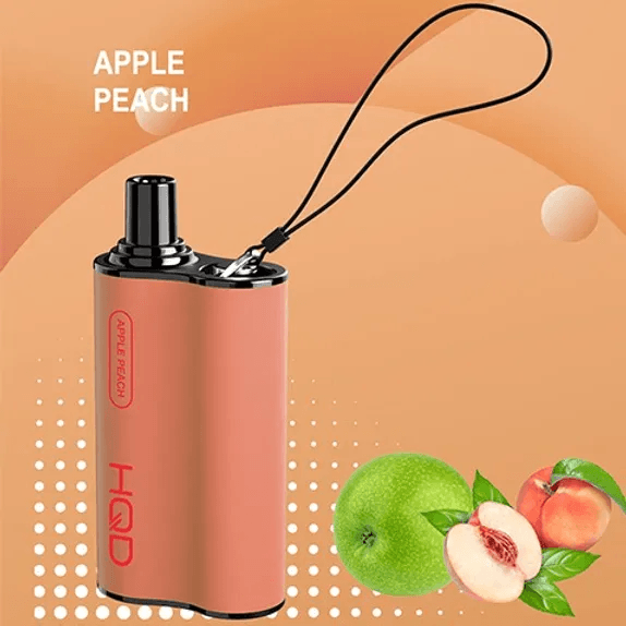HQD Box 4000 puffs - Apple Peach