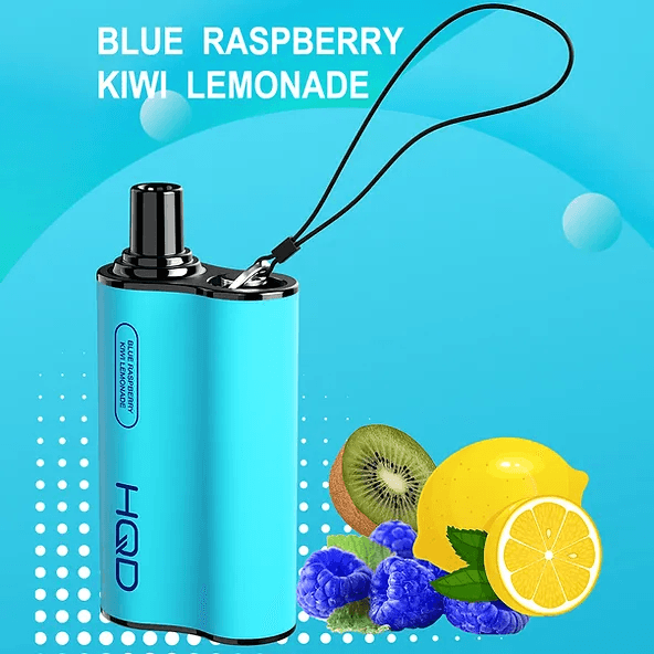HQD Box 4000 puffs - Blue Raspberry Kiwi Lemonade