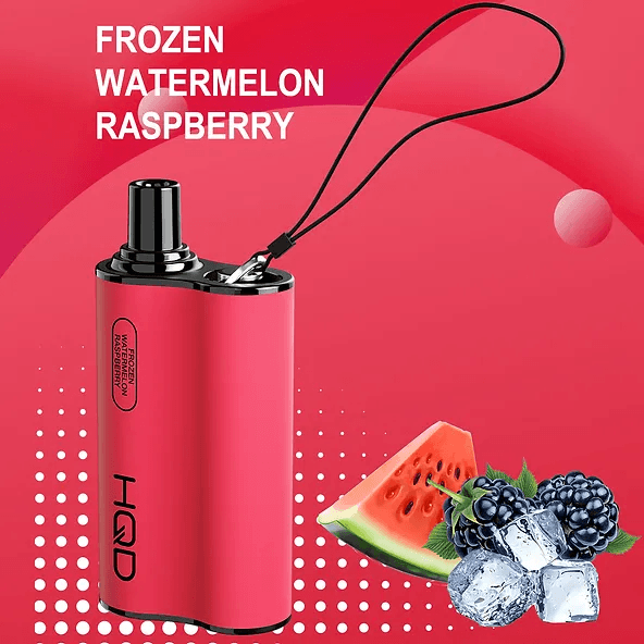 HQD Box 4000 puffs - Frozen Watermelon Raspberry