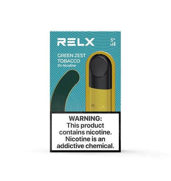 RELX Pod Pro - Green Zest Tobacco