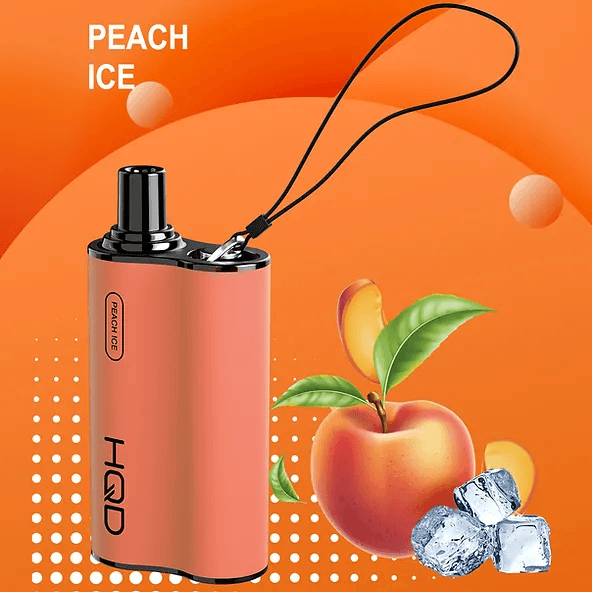 HQD Box 4000 puffs - Peach Ice