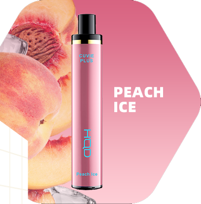 HQD Cuvie Plus 1200 Puffs - Peach Ice